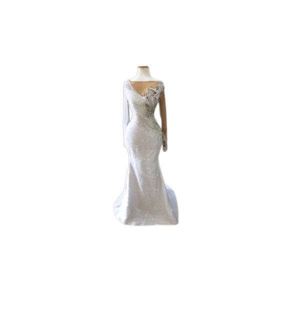 Robe de mariée FamaliMODE, Taille M, Quasi-neuf