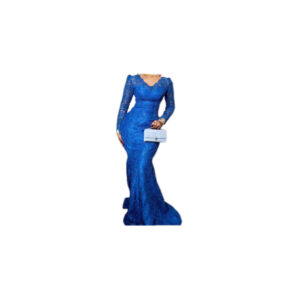 Robe brodé Guipure, taille M, Quasi-neuf, turban
