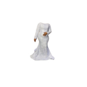 Robe de mariée brodé , taille XL, Quasi-neuf