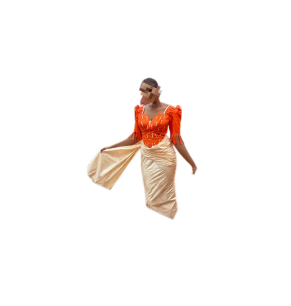 Robe bazin Getzner, taille S, Quasi-neuf