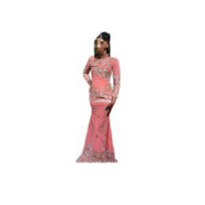 Robe brodé voile, taille S, Quasi-neuf