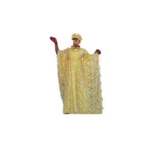 Robe brodé, taille M/L, Quasi-neuf, foulard