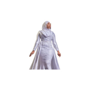 Robe de mariée Oujo mode, taille XL/XXL, Quasi-neuf