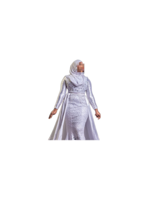 Robe de mariée Oujo mode, taille XL/XXL, Quasi-neuf