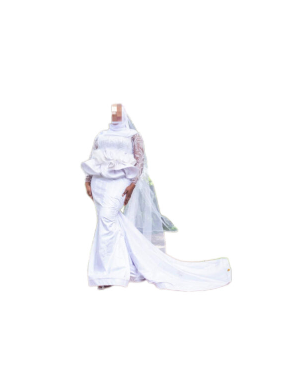 Robe de mariée Oujo mode, taille XL/XXL, quasi-neuf