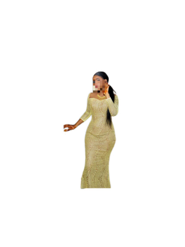 Robe brodé Guipure, taille M, Quasi-neuf
