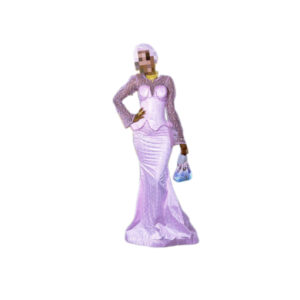 Jupe complet bazin Getzner, taille S, Quasi-neuf, turban