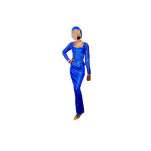 Jupe complet brodé, taille S, Quasi-neuf