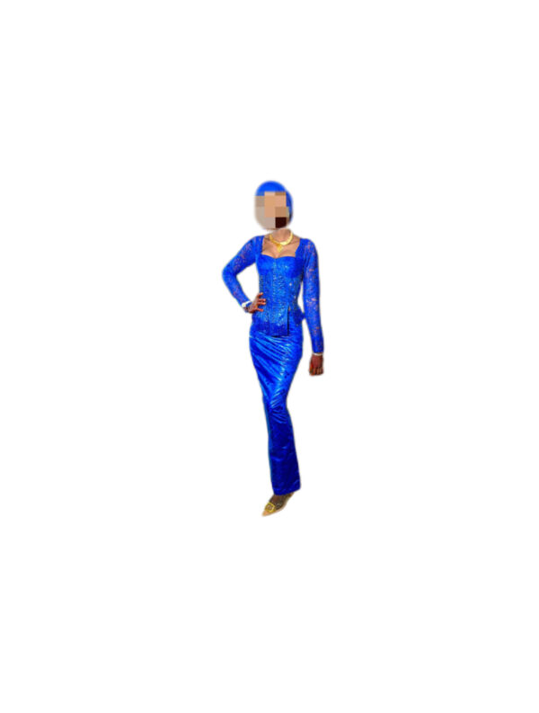 Jupe complet brodé, taille S, Quasi-neuf