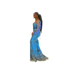 Robe de soirée, taille S/M, Quasi-neuf