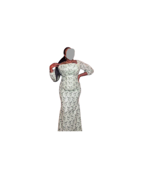 Jupe complet brodé, taille XL, Quasi-neuf, foulard