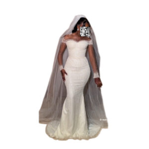 Robe de marié Sabiq Concept, taille M, Quasi-neuf, voile