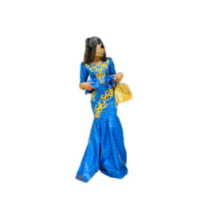 Jupe complet Bazin, taille M, Quasi-neuf