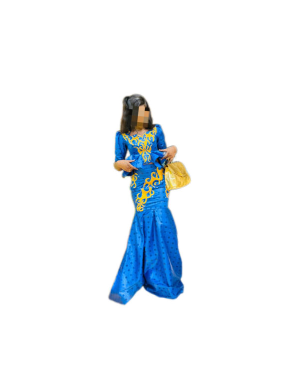Jupe complet Bazin, taille M, Quasi-neuf