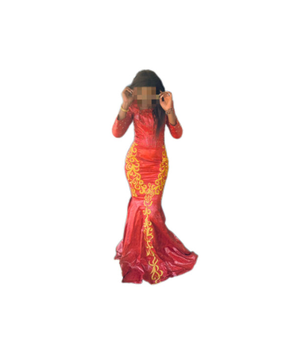 Robe Bazin taille M, Quasi-neuf