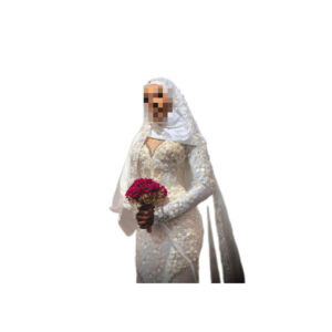 Robe de mariée SK Couture, taille M, Quasi-neuf, voile