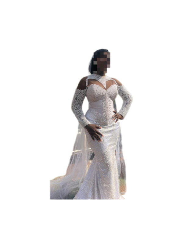 Robe de mariée Seye Innovation Couture, taille L/XL, Quasi-neuf