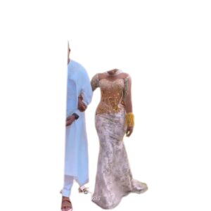 Robe de soirée, taille M, quasi-neuf