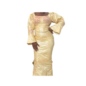 Jupe complet Bazin Getzner, taille M, quasi-neuf