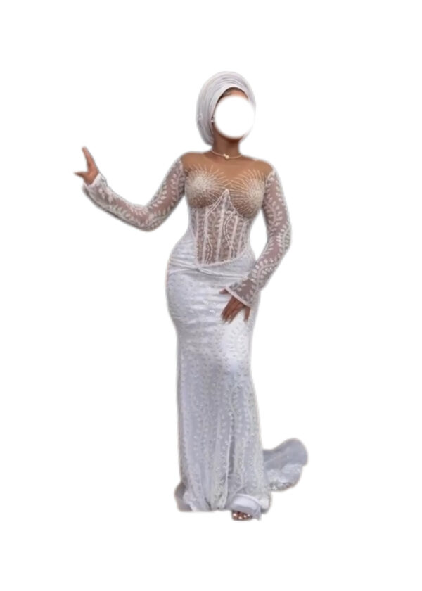 Robe de mariée Samba Createur, Taille M, Quasi-neuf