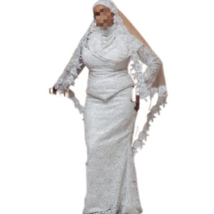 Tenue de mariée, taille XL, Quasi-neuf, voile