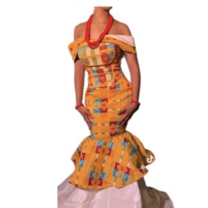 Robe tissu nigérien, Taille M, Quasi-neuf