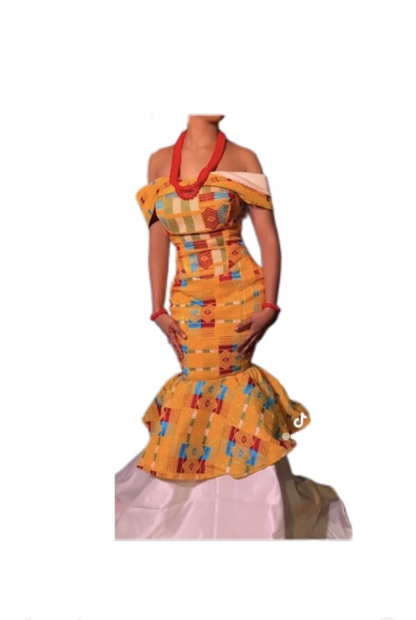 Robe tissu nigérien, Taille M, Quasi-neuf