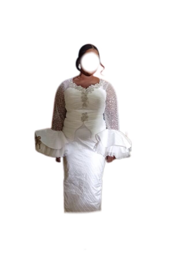 Robe de mariée FamaliMODE, Taille XL, Quasi-neuf