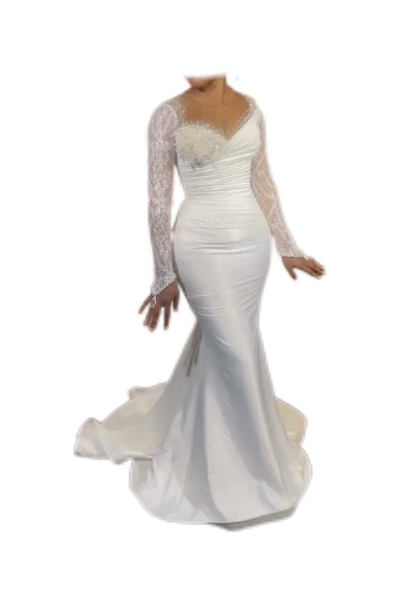 Robe de mariée Dior Fashion, taille M, Quasi-neuf, voile