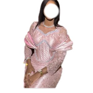 Robe brocar, satin, taille S, Quasi-neuf