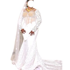Robe de mariée Samba Createur, taille M, Quasi-neuf