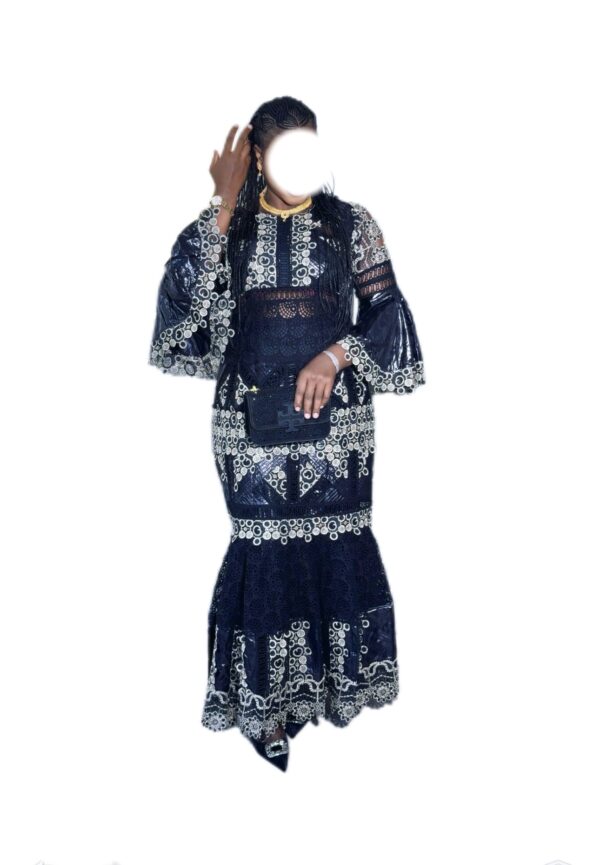 Robe Bazin Kady Style, taille XL, Quasi-neuf