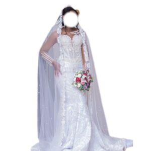 Robe de mariée, taille M, Quasi-neuf