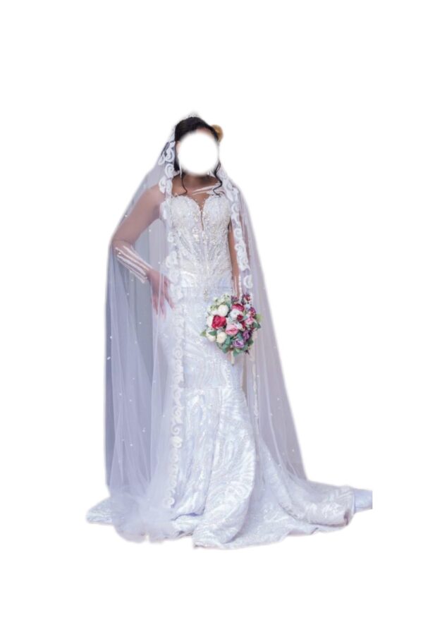 Robe de mariée, taille M, Quasi-neuf