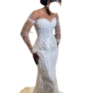 Robe de mariée Zeez, taille M, Quasi-neuf, voile