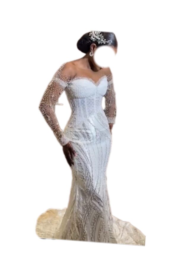 Robe de mariée Zeez, taille M, Quasi-neuf, voile