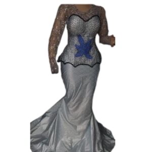 Jupe complet Bazin, taille XL, Quasi-neuf
