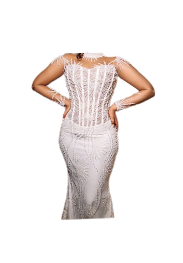Robe de mariée RIMK, taille M/L, Quadi-neuf