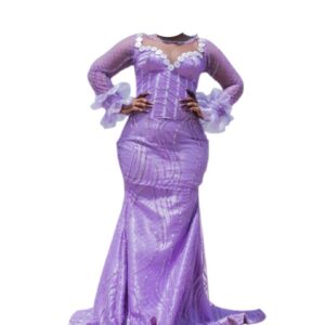 Robe de soirée, taille L, Quasi-neuf