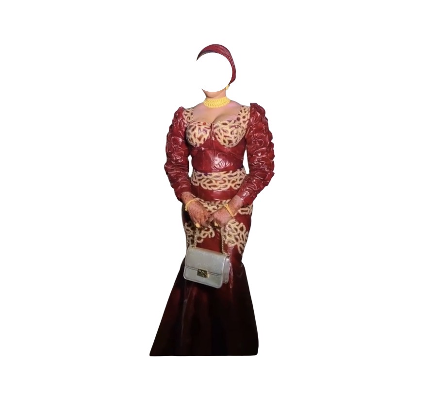Bazin Bellange couture, taille M, Quasi-neuf, foulard