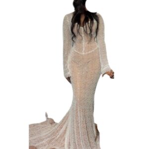 Robe de soirée DS Fashion, taille M, Quasi-neuf