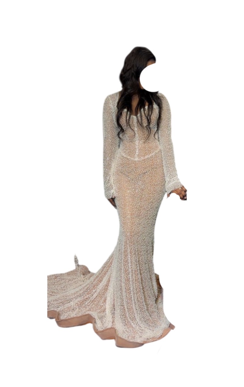 Robe de soirée DS Fashion, taille M, Quasi-neuf