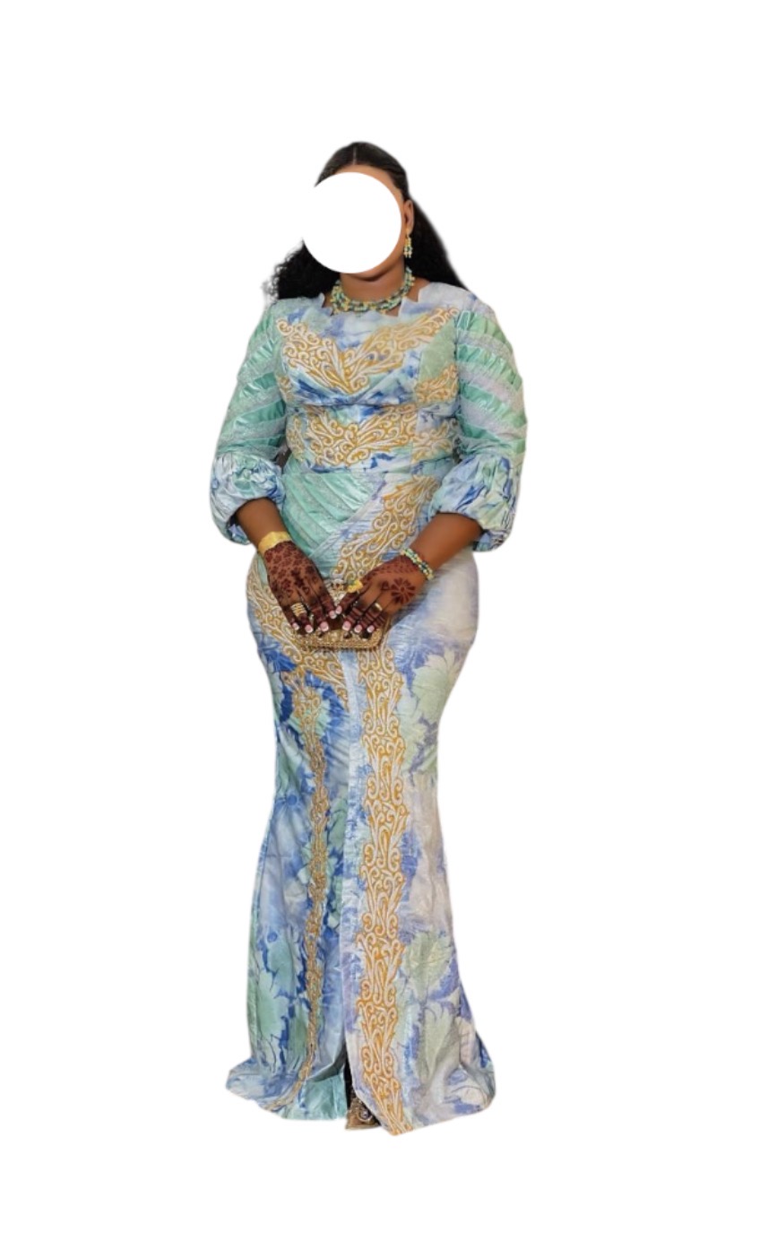 Robe Bazin Kady Style, taille L, Quasi-neuf