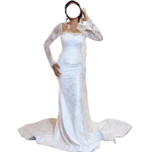 Robe de mariée Majesté Couture, taille M, Quasi-neuf, voile