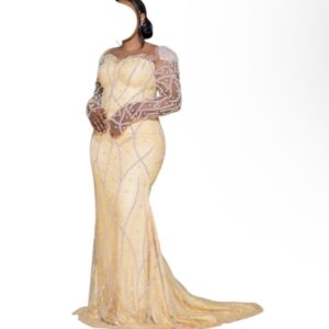 KS112025, Robe de soirée Sabiq, Taille XL, Quasi-neuf