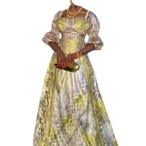 HL112025, Robe Bazin Getzner, Taille M, Quasi-neuf