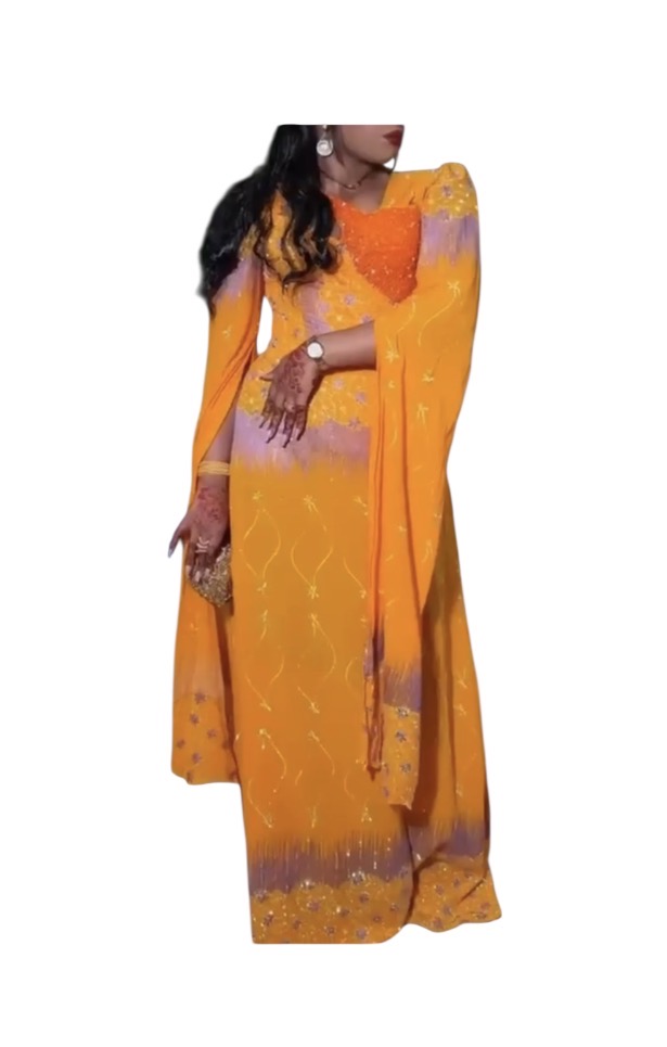 DA112025, robe brodé SWAROVSKI, Quasi-neuf