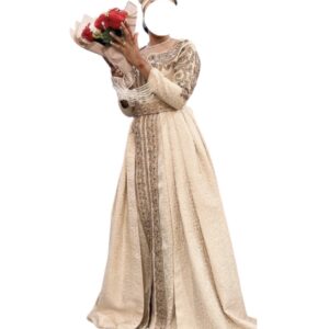 DJ19112025, Robe marocaine, Quasi-neuf, Taille M