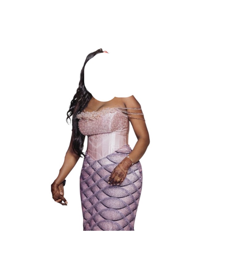 AB25112025, Robe de soirée SK couture, Taille M, Quasi-neuf