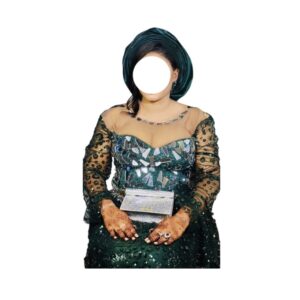 LAS1122025, Robe de soirée, Taille XXL, Foulard